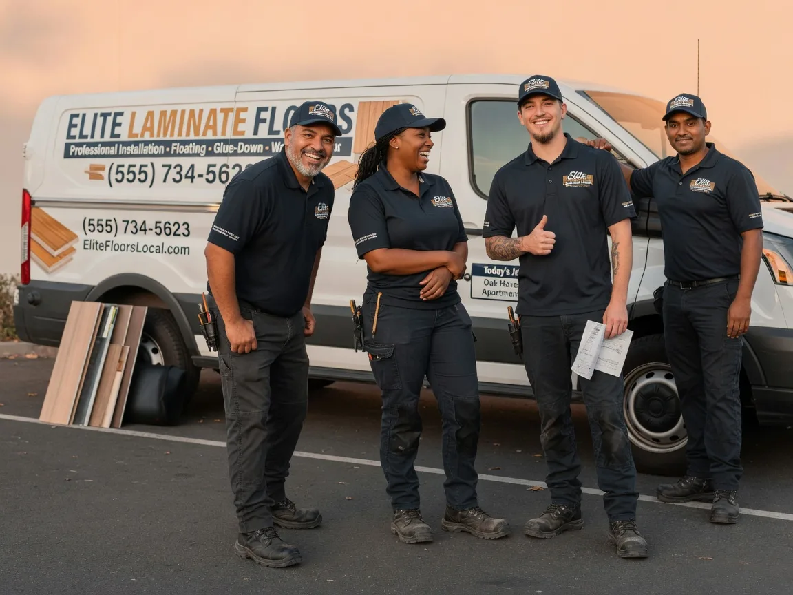 Laminate flooring installation company in Walcott, IA